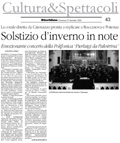 Il Quotidiano della Basilicata - 27/12/2009